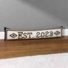 Furn. Established 2023 Mosaic Message Velvet Filled Draught Excluder