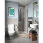 Wickes Pinhay Light Grey Matt Porcelain Wall & Floor Tile - 600 x 600mm