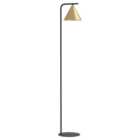 Eglo Narices Floor Lamp - Black & Gold