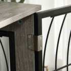 PawHut 37" Dog Crate Furniture End Table w/ Cushion for Large Dogs