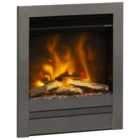 Flare by Be Modern Edge Black Nickel Inset Electric Fire