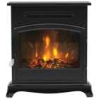 Flare by Be Modern Elstow Matt Black Electric Stove