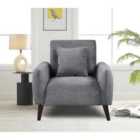 Sleepon Grey Jumbo Cord Chair