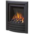 Flare - by Be Modern - Design Black Slimline Radiant Gas Fire - Various Controls