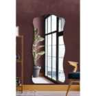 Mirroroutlet Laniatus - Wavy Rippled Large Fully Length Leaner Wall Mirror 71" X 33" (180 X 85Cm)