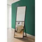 Mirroroutlet Artus - Black Aluminium Edged Mirror 67" X 23" (170Cm X 58Cm)