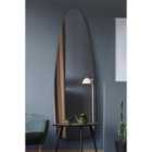 Mirroroutlet Lacuna - Frameless Pond Wall Mirror 71" X 24" (180 X 60Cm)