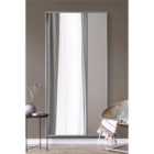 Mirroroutlet Artus - Silver Aluminium Edged Wall Mirror 79" X 39" (200Cm X 100Cm)