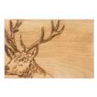 Selbrae House Oak Serving Board 30Cm - Stag