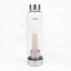 Crystal Water Bottle Rose Quartz