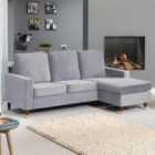 Hendrick Reversible Corner Sofa - Grey