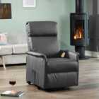 Townsend Electric Lift Assist Rise And Recline Chair - Grey
