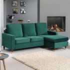 Hendrick Reversible Corner Sofa - Green