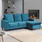 Hendrick Reversible Corner Sofa - Teal