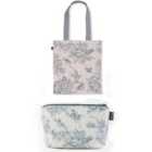 Victoria Eggs Wildlife In Spring Canvas Bag & Cosemtics Bag