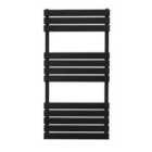 Flat Panel Towel Radiator 1200 X 600Mm Black