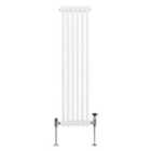 Traditional 3 Column Radiator 1500 X 292Mm White