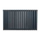 Oval Column Radiator 600Mm X 1020Mm Anthracite Grey