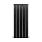 Designer Flat Panel Radiator 1600 X 700Mm Matt Black