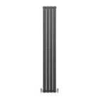 Designer Flat Panel Radiator 1800 X 280Mm Anthracite Grey