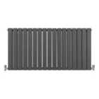 Designer Flat Panel Radiator 600 X 1190Mm Anthracite Grey