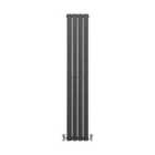 Designer Flat Panel Radiator 1600 X 280Mm Anthracite Grey