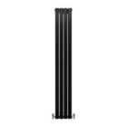 Designer Flat Panel Radiator 1800 X 280Mm Matt Black