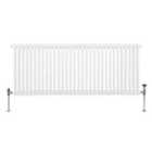Traditional 2 Column Radiator 600 X 1462Mm White