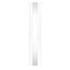 Oval Mirror Radiator 1800 X 380Mm White