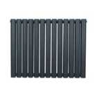 Oval Column Radiator 600Mm X 780Mm Anthracite Grey