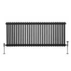 Traditional 2 Column Radiator 600 X 1462Mm Black