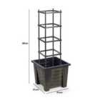 Greenhurst 4 Tier Vegetable/ Plant Trellis Planter