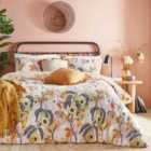 Furn Huerta Tropical Double Duvet Cover Set Mango