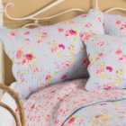 Paoletti Honeypot Lane Floral Pillow Sham Blue