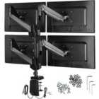 Tectake Quadruple Screen Monitor Arm