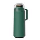 Tramontina Thermal Flask With Cup Lid And Interior Glass Container (olive Green, 1.0L)