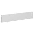 Wickes Madison Matt White Appliance Fascia - 600 x 131mm