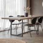 Crossland Grove Chelmsford Dining Table Grey 900X2200X750Mm