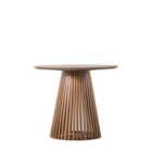 Crossland Grove Brooklyn Slatted Dining Table 900X900X760Mm