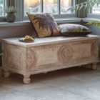 Crossland Grove Downswood Storage Table Bench 1300X550X490Mm
