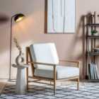 Crossland Grove Chilston Armchair Cream