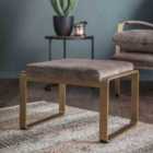 Crossland Grove Cherbourg Footstool Mineral 500X430X360Mm