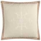 Furn. Morella Abstract Polyester Filled Cushion In Mint And Pink And Lemon 40 X 60Cm