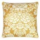 Paoletti Melrose Floral Polyester Filled Cushion In Sage 50 X 50Cm