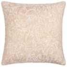 Furn. Halmo Woven Tasselled Polyester Filled Cushion In Moss 43 X 43Cm