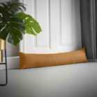 Velvet Chenille Draught Excluder 90cm x 15cm x 15cm Tan