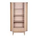 IH Design Zinia Cane Mango Wood Bookcase