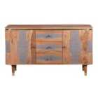 IH Design Cotati Acacia Wood 2 Doors 3 Drawers Sideboard