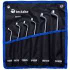 Tectake Double Ring Spanner Set 6-pcs