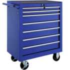 Tectake Tool Chest w/ 7 Drawers Blue